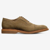 Allen Edmonds Strand Verse Cap-toe Oxford Dress Shoe Tan Suede