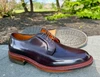 Limited Edition Alden Plain Toe Color 8 Shell Cordovan Blucher W/ Antique welt and commando sole (D6402C)  
