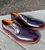 Limited Edition Alden Plain Toe Color 8 Shell Cordovan Blucher W/ Antique welt and commando sole (D6402C)  
