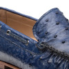 Mezlan Genuine Ostrich Moccasin Slip On Jeanss