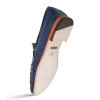 Mezlan Genuine Ostrich Moccasin Slip On Jeanss