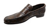Toscana Calzoleria Men's Nile Crocodile Venetian Loafer Moor