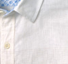 Johnston & Murphy Washed Linen-Blend Shirt Tan/Blue Ombré