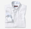 Johnston & Murphy Non-Iron Dress Shirt White Solid Birdseye