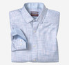 Johnston & Murphy Non-Iron Dress Shirt Pink Cross Hatch