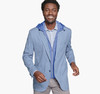 Johnston & Murphy XC Flex Hooded Bib Blazer Light Blue