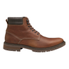 Johnston & Murphy Men's Kipton Plain Toe Full Grain Dark Tan Clearance Only