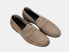 G. Brown Hudson Suede Taupe Loafer 503 Clearance Only