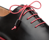 Mezlan Men's Patina Calfskin Derby Black w/ Red Detailing Clearance Only