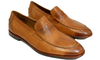 Alan Payne Naples Penny Loafer Calfskin Mahogany Clearance Only