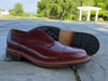  Limited Edition "Winslow" Cap toe Blucher in Brown Derosa Calfskin w/ Commando Sole #D9539C 