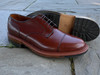  Limited Edition "Winslow" Cap toe Blucher in Brown Derosa Calfskin w/ Commando Sole #D9539C 