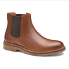 Johnston & Murphy Men's Calder Chelsea Boot Mahogany Full Grain
