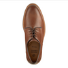 Johnston & Murphy Men's Calder Plain Toe Mahogany Full Grain