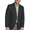 Johnston & Murphy Men's Washed Cotton Blazer Black