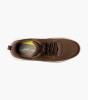 Florsheim Fleet  Perf Toe Elastic Lace Sneaker Brown Crazy Horse