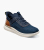 Florsheim Fleet  Knit Elastic Lace Sneaker Navy
