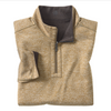 Johnston & Murphy Men's XC4 Performance Reversible Quarter-Zip Black/Gold