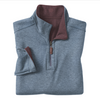 Johnston & Murphy Men's Icon Reversible Quarter-Zip Burgundy/Blue