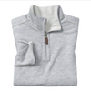 Johnston & Murphy Men's Icon Reversible Quarter-Zip White/Storm