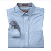 Johnston & Murphy Men's Printed Cotton Shirt Blue Diamond Tile