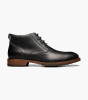 Florsheim Lodge  Plain Toe Chukka Boot Black Crazy Horse