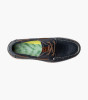 Florsheim Tropics Elastic Lace Moc Toe Boat Shoe Navy 