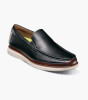 Florsheim Tropics  Moc Toe Venetian Slip On Black & Chestnut 