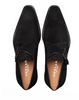 Mezlan Albini Suede Monk Strap Black
