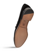 Mezlan Bracco Suede Ornament Loafer Black