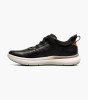 Florsheim Fleet  Perf Toe Elastic Lace Sneaker Black Clearance Only