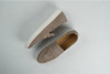G. Brown Ernie Taupe Suede Venetian Slip-on 534 Clearance Only
