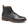 Johnston & Murphy Men's XC+ Durham Cap Toe Boot Black Waterproof Full Grain 