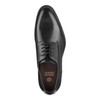Johnston & Murphy Men's Conlin Plain Toe Black Full Grain