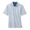 Johnston & Murphy Men's Game Day Multi-Sport Print Polo Navy 