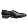 Johnston & Murphy Gibbons Embossed Penny Loafer Black Full Grain 