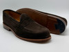 Alden Leisure Penny Loafer in chocolate suede #6176F
