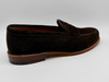 Alden Leisure Penny Loafer in chocolate suede #6176F