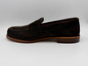 Alden Leisure Penny Loafer in chocolate suede #6176F