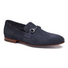 Johnston & Murphy Higgins Bit Loafer Navy Suede 