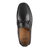 Johnston & Murphy Cort 2.0 Braided Bit Loafer Black Full Grain 