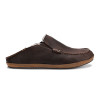 Olukai Men's Moloā Slipper Dark Wood/Dark Wood