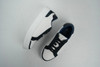 G. Brown Calfskin/Suede Sneaker White and Black 