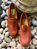 Limited Edition Alden Spruce St. Penny Slip on Tan Michigan  Calfskin # D5210 