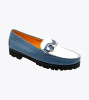 Robert Zur SOHO Ocean and White Loafer 