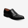 Allen Edmonds Carlyle Plain-toe Oxford Dress Shoe Black Embossed Croco Leather