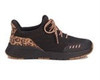 Drew Womens Bandit Sneaker Black/Tan Leopard Combo