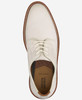 Johnston & Murphy Upton Plain Toe White Tumbled Nubuck 