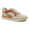 Johnston & Murphy Men's Chase Perfed T-toe Taupe/beige/rust Suede