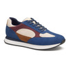 Johnston & Murphy Men's Chase Perfed T-toe Blue Multi-Suede